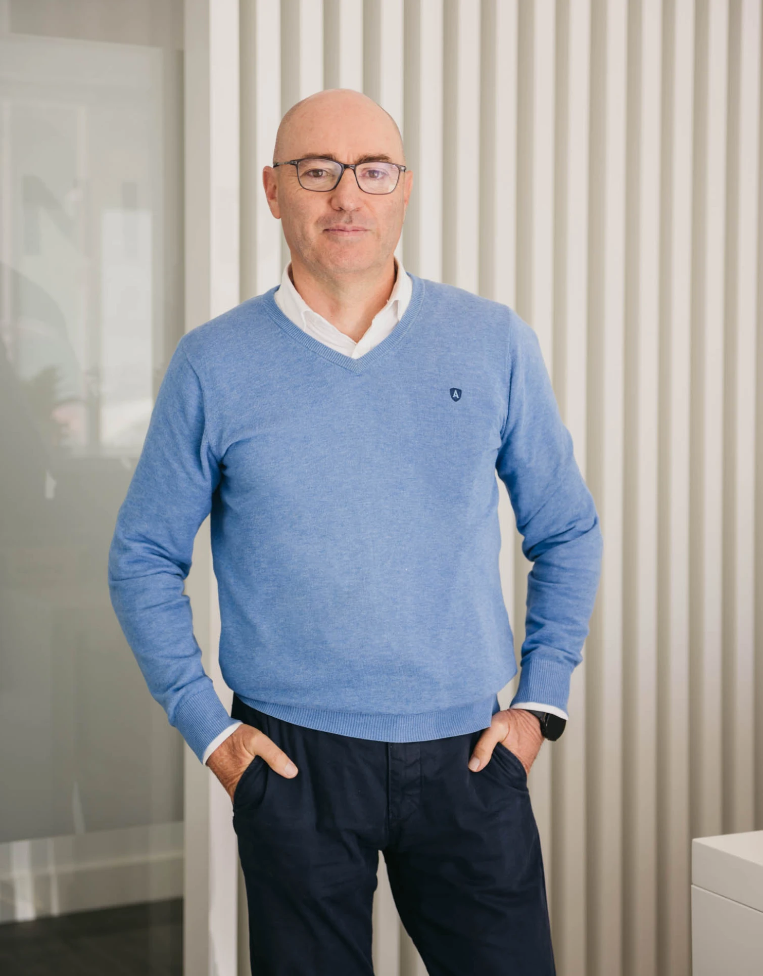 Ramón Aguado gerente de la clínica dental